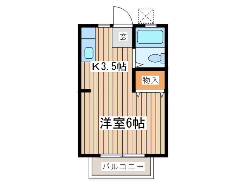 間取図 ブルーアップル