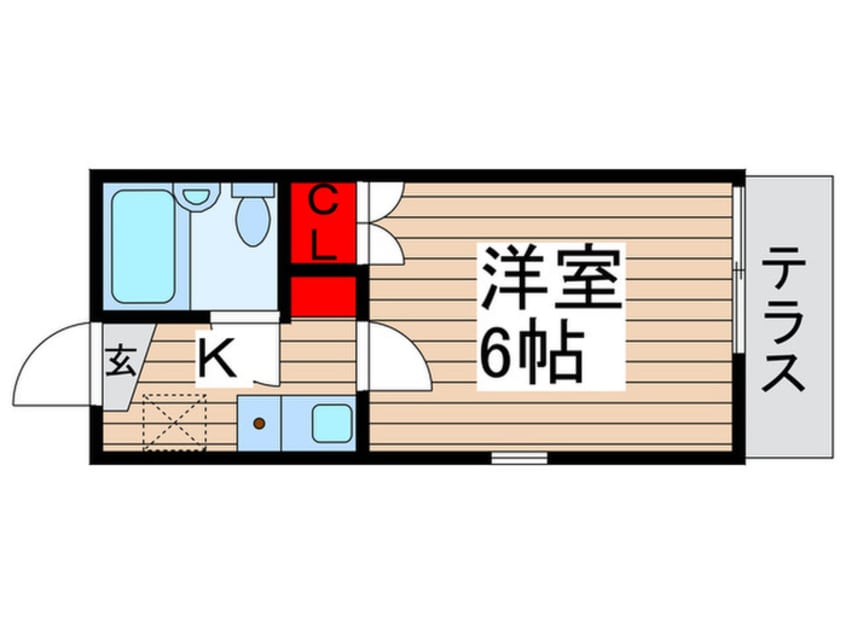 間取図 ベルメゾン