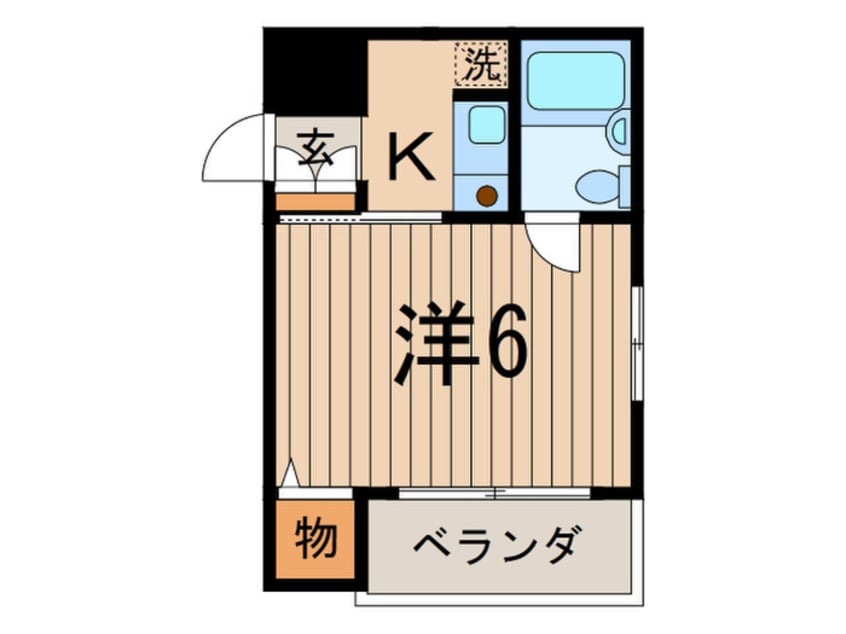 間取図 アイランドヒルズ