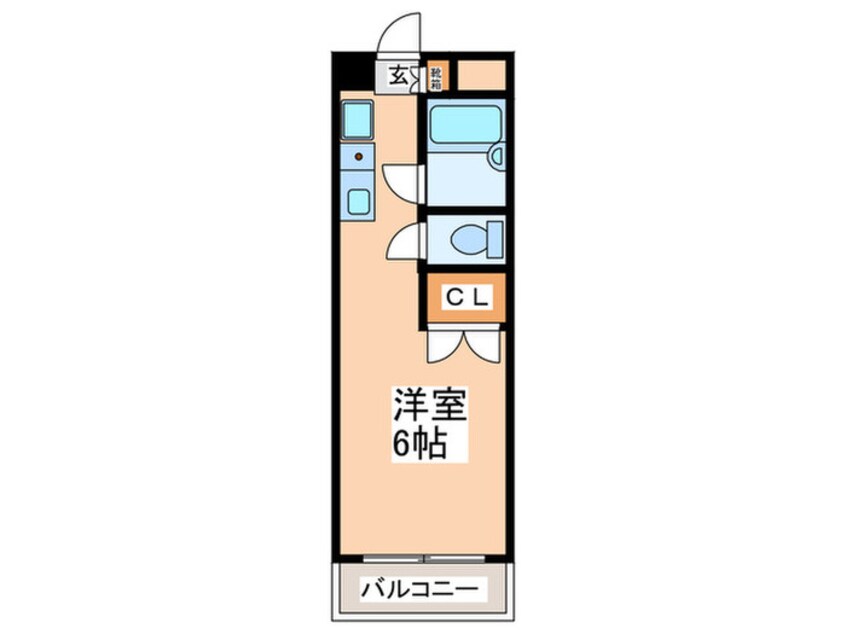 間取図 シュガーハイツ南大沢B