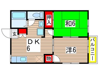 間取図 サンモ－ル・エイト