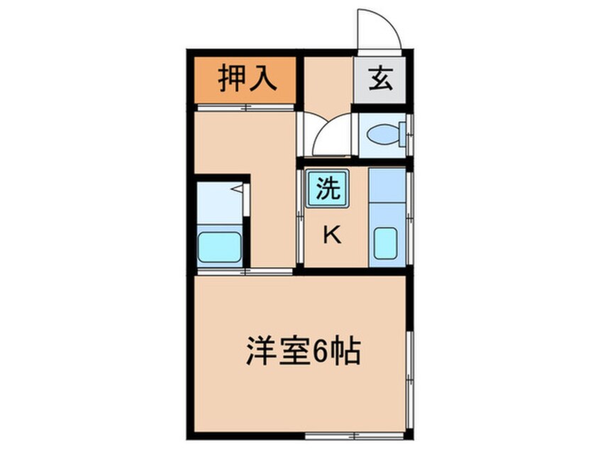 間取図 高山荘