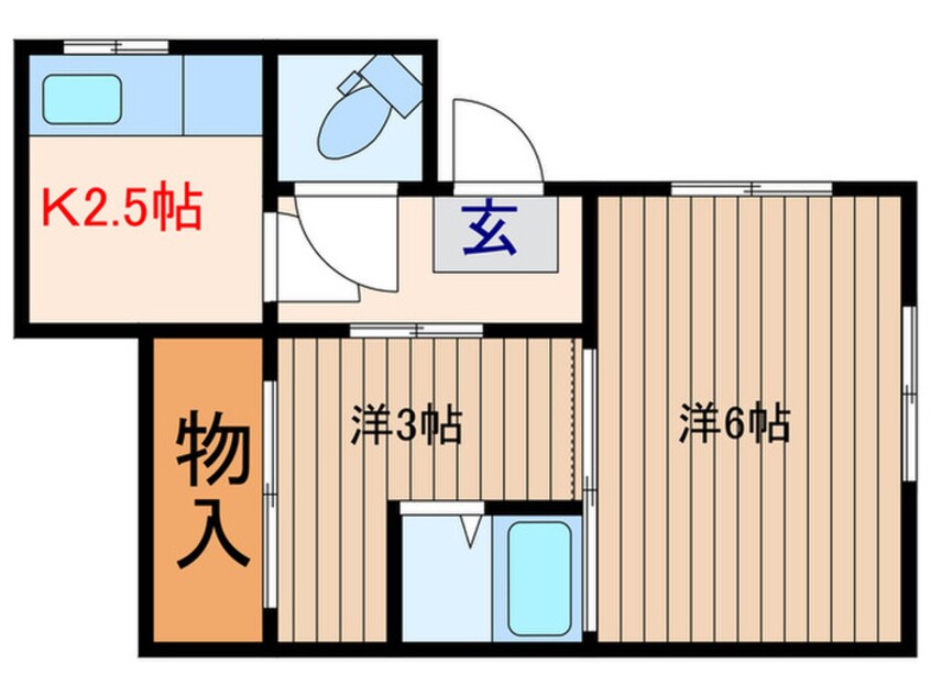 間取図 高山荘