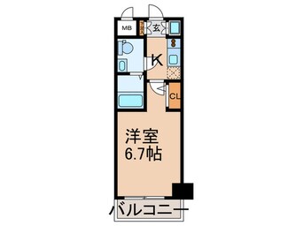 間取図 エコロジ－潮見レジデンス