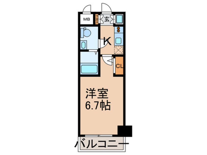 間取図 エコロジ－潮見レジデンス