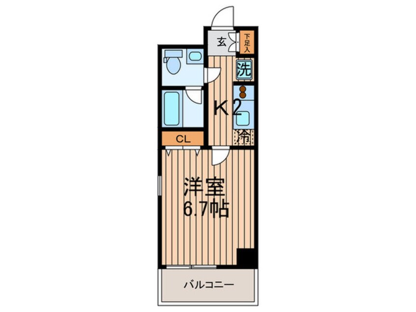 間取図 エコロジ－潮見レジデンス