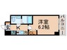エコロジ－潮見レジデンス 1Kの間取り