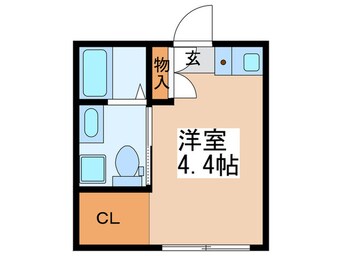 間取図 CONTELーK代田