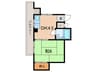 柴建ビル３Ｆ・４Ｆ 1DKの間取り