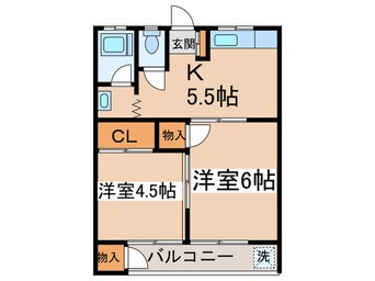 間取図 レジデンス南平1号棟