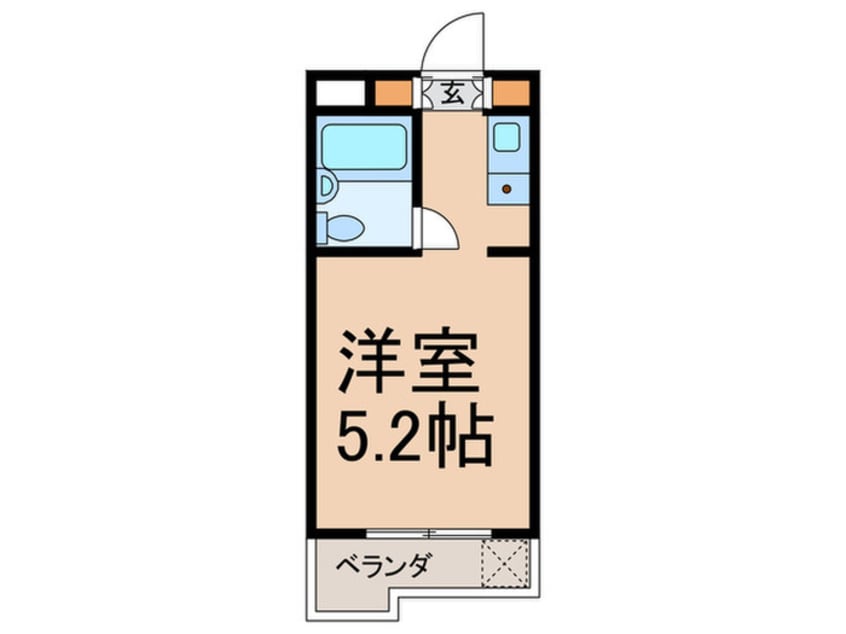 間取図 ASAX Corpo 駒場