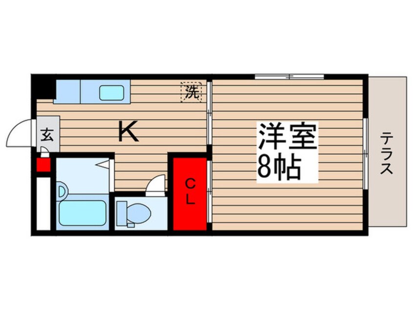 間取図 コ－ポ川島第５