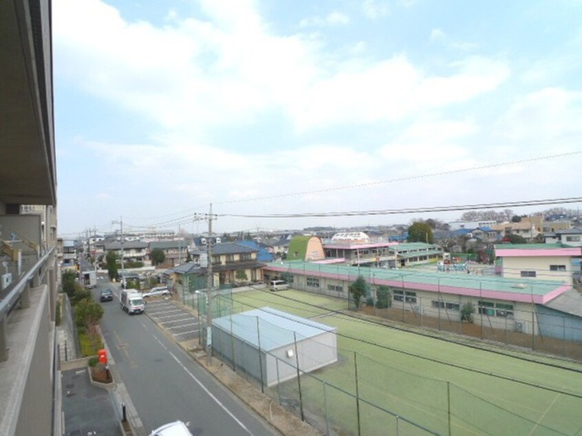 室内からの展望 リバーシティーみぬま