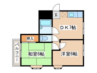 間取図 ノイエス三田Ⅴ