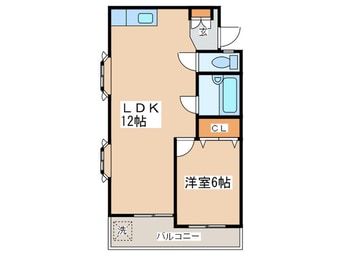 間取図 ノイエス三田Ⅴ