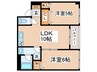 Ts garden多摩センター 2LDKの間取り