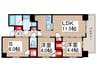 仮)P・S上福岡新築MS 2LDK+Sの間取り