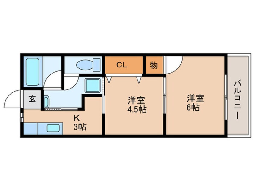 間取図 ハイデンス飯田