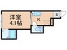 コートハウス西新井本町 1Kの間取り