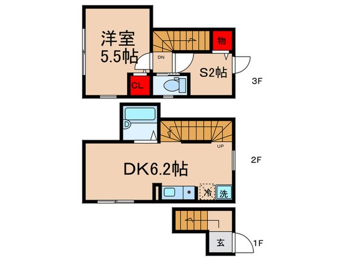 間取り図 コートハウス西新井本町