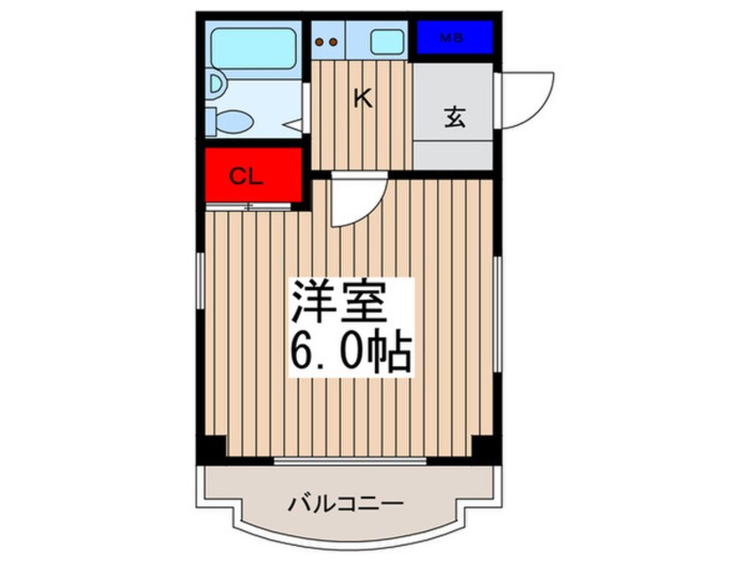 間取図 ベルメゾン春日部