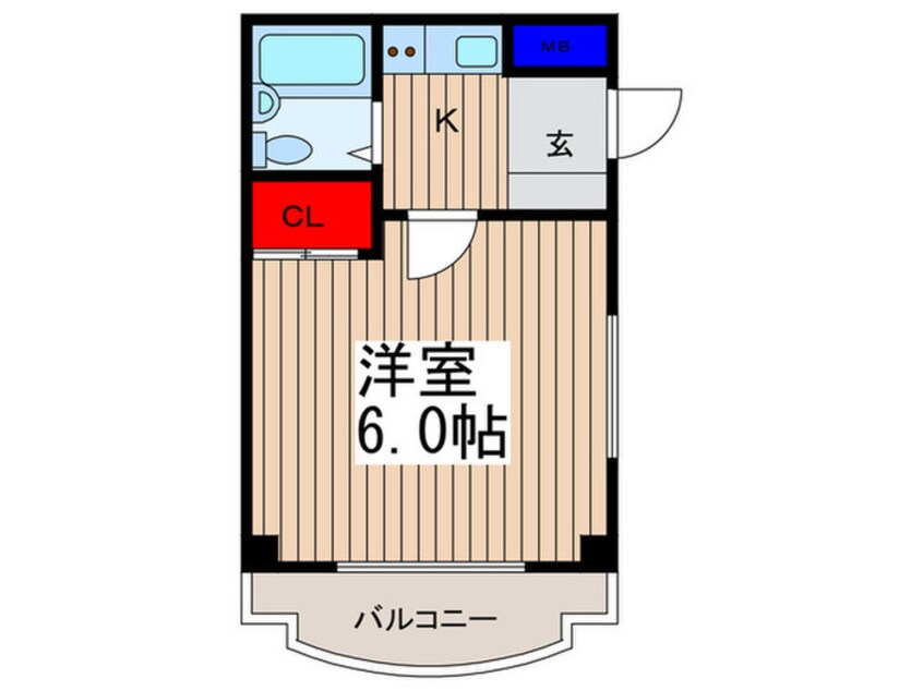 間取図 ベルメゾン春日部