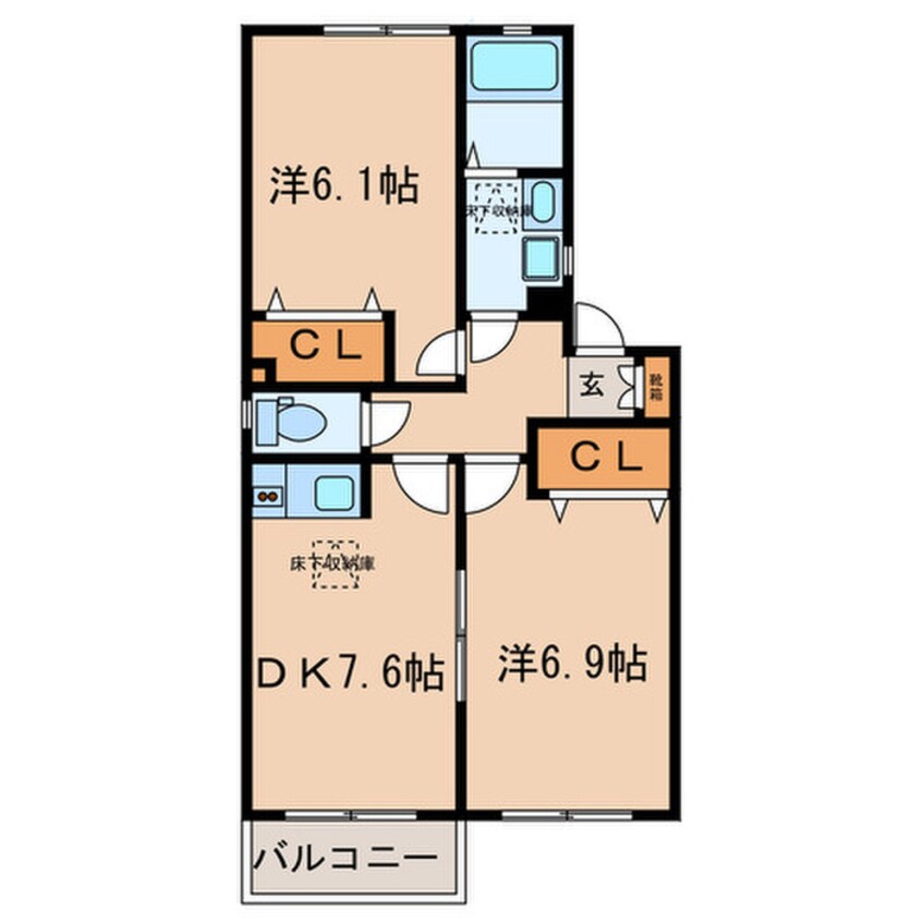 間取図 グランディオス