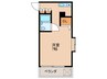 倉林マンション 1Rの間取り