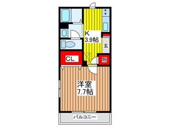 間取図 メゾン梓