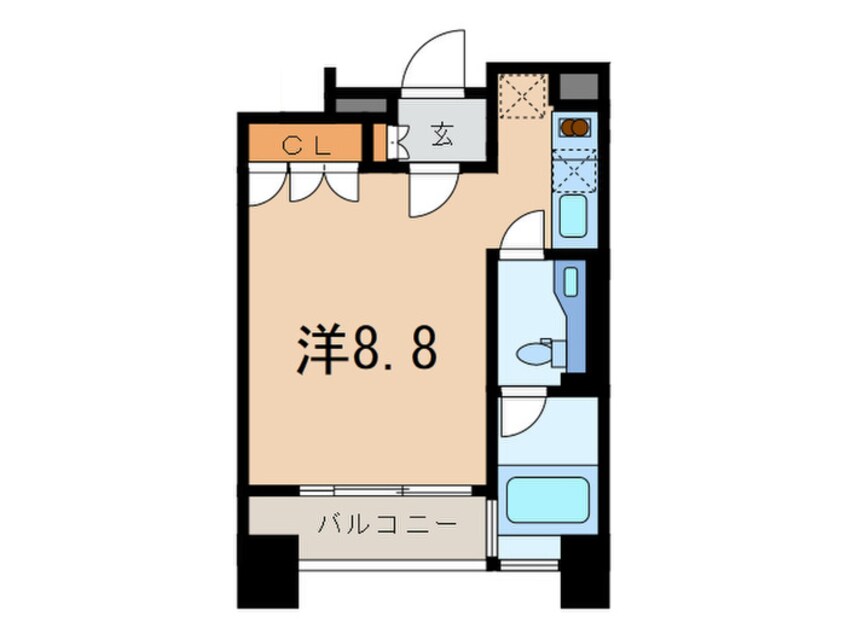 間取図 キャビンアリ－ナ南青山