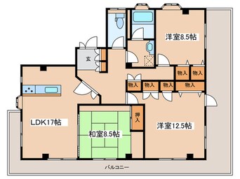 間取図 サンライトコーポ