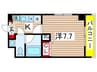 ファイカス両国 1Kの間取り