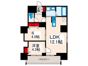 間取図 グランデュール富士