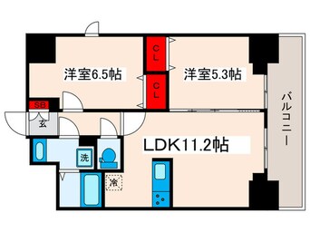 間取図 グランデュール富士