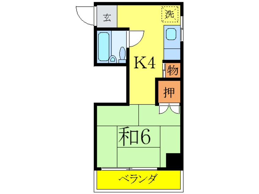 間取図 林田ビル