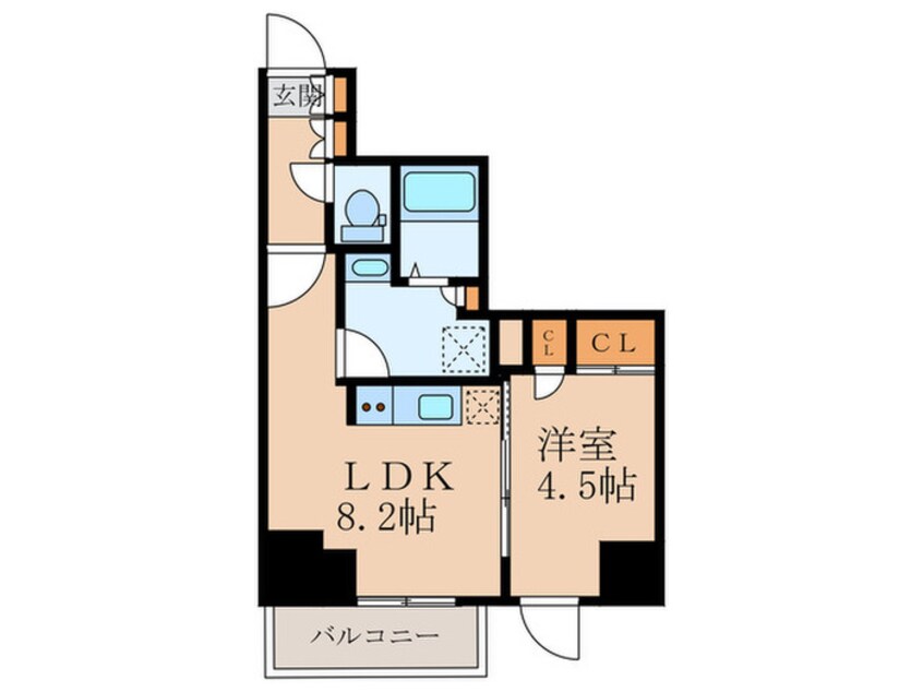 間取図 ミリアレジデンス広尾