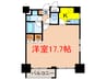 プロミエ秋葉原 1Kの間取り