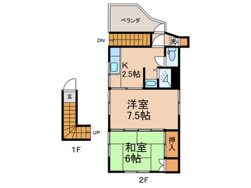 間取図 大澤コーポ