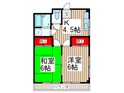 田中ハイツの間取図