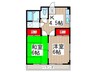 田中ハイツ 2Kの間取り