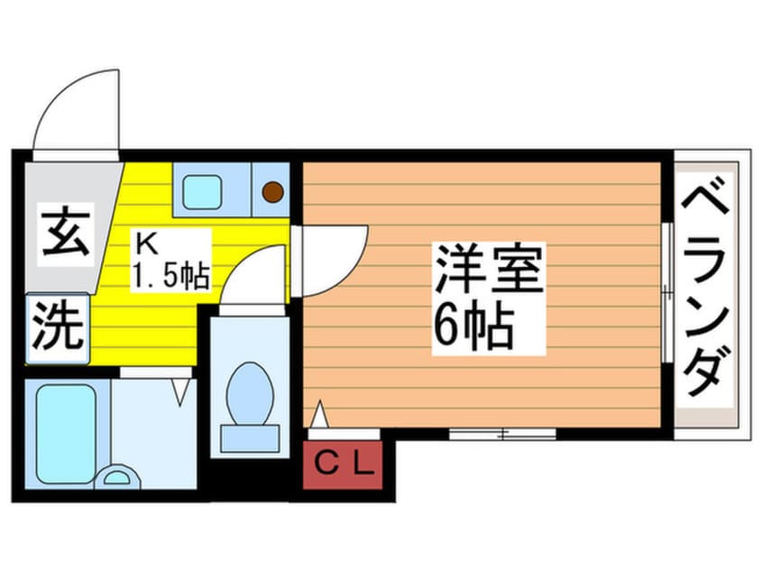 間取図 チェリ－コ－ト