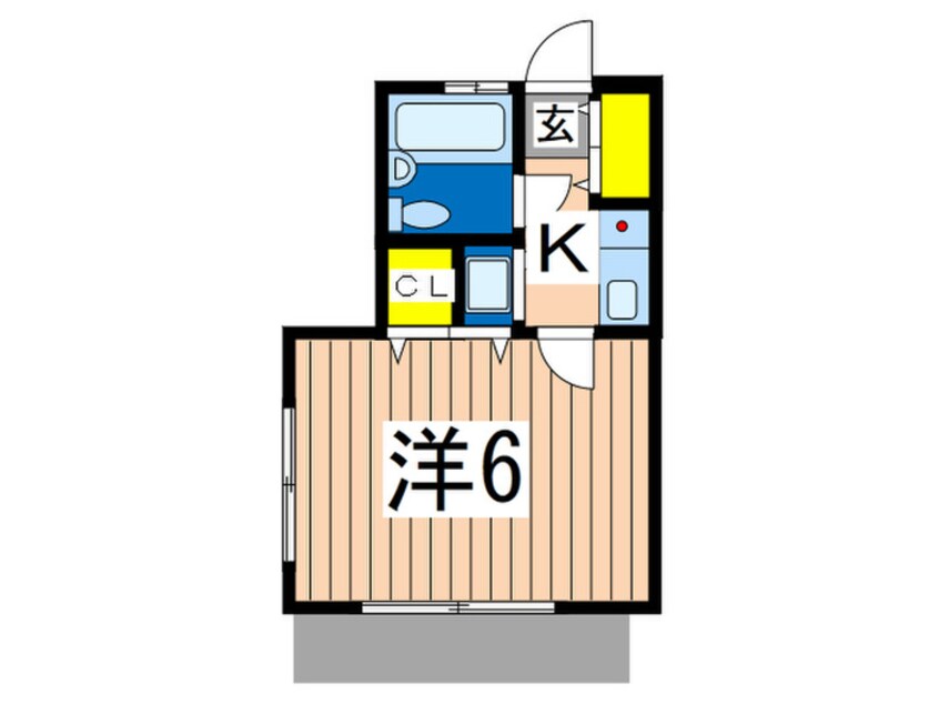 間取図 サザンコ－スト