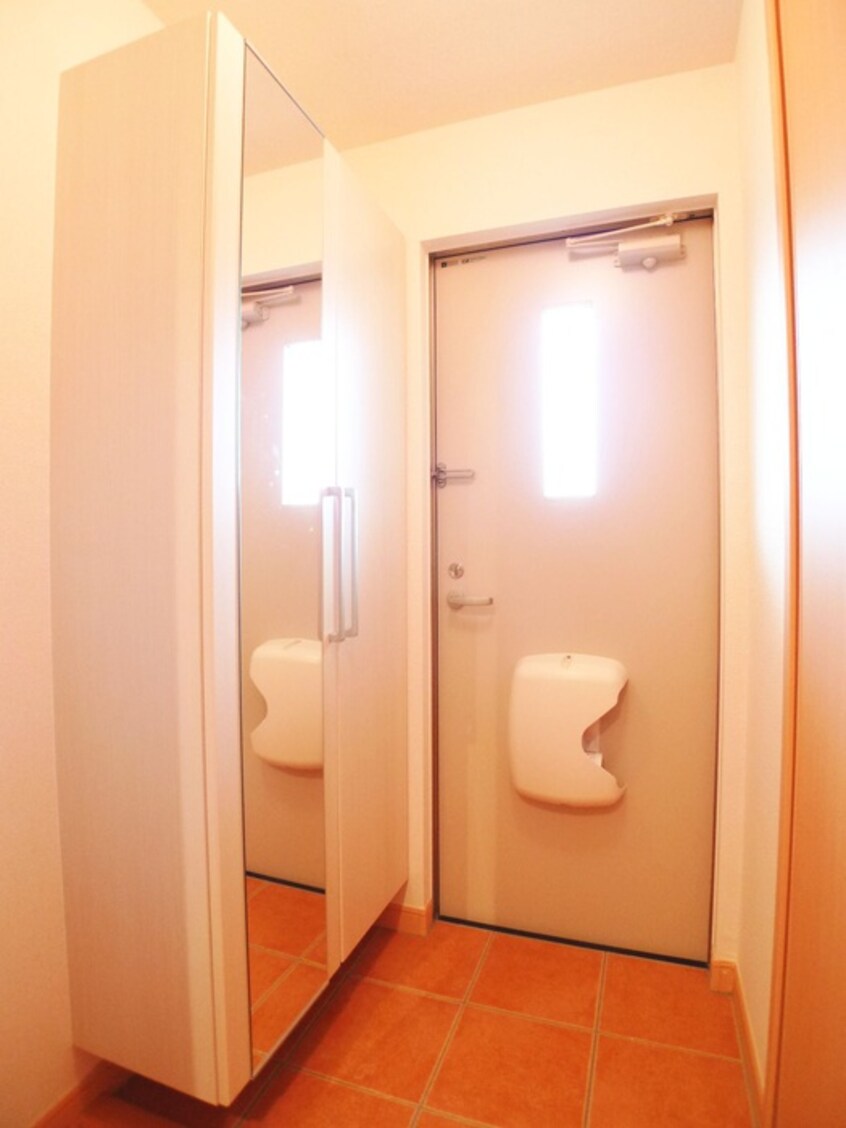 玄関 ブルーローズ