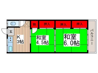 間取図 さいわい荘