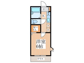 間取図 メゾンリヴェール
