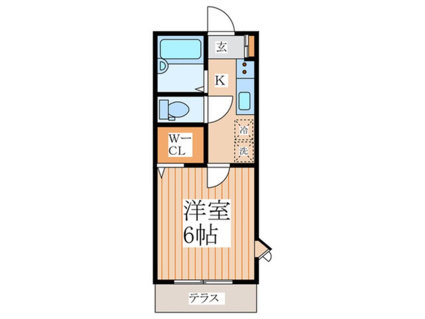 間取図 メゾンリヴェール
