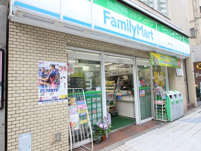 ファミリーマート東大井店(コンビニ)まで65m ﾌﾟﾗｲﾑｱｰﾊﾞﾝ大井町Ⅱ