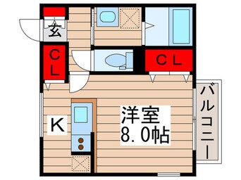 間取図 エスポワ－ル　アンジュ