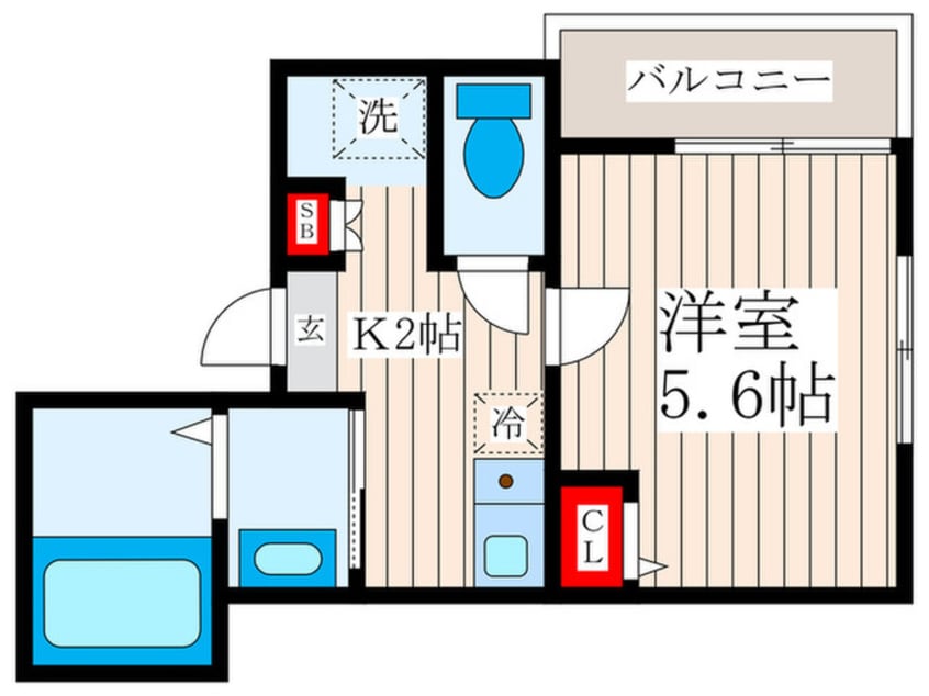 間取図 ブロッサムテラス船堀