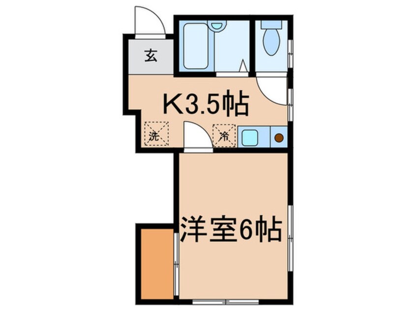 間取図 ユウハイツ目白